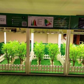 伟照业植物灯出现在泰国工业大麻展会